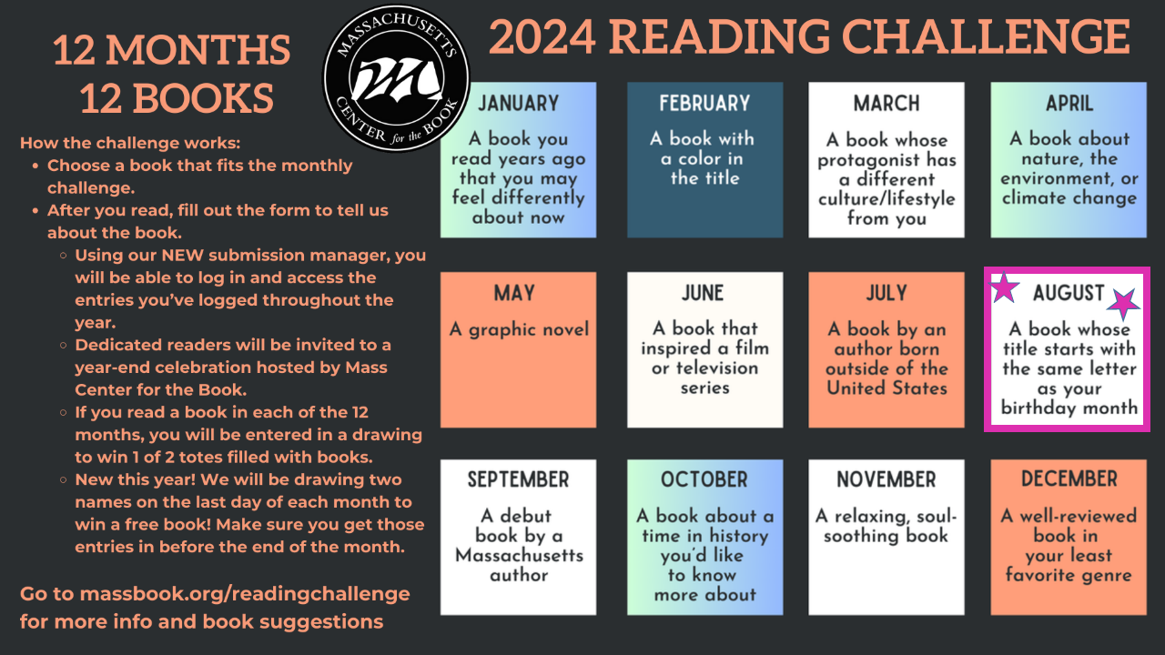 August Book Challenge