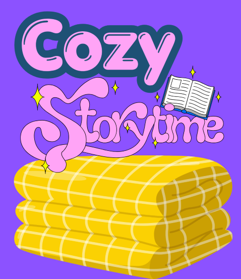 cozy story time sign