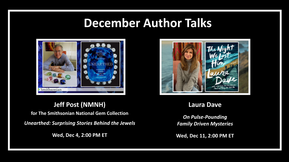 December 2024 Virtual Author Series