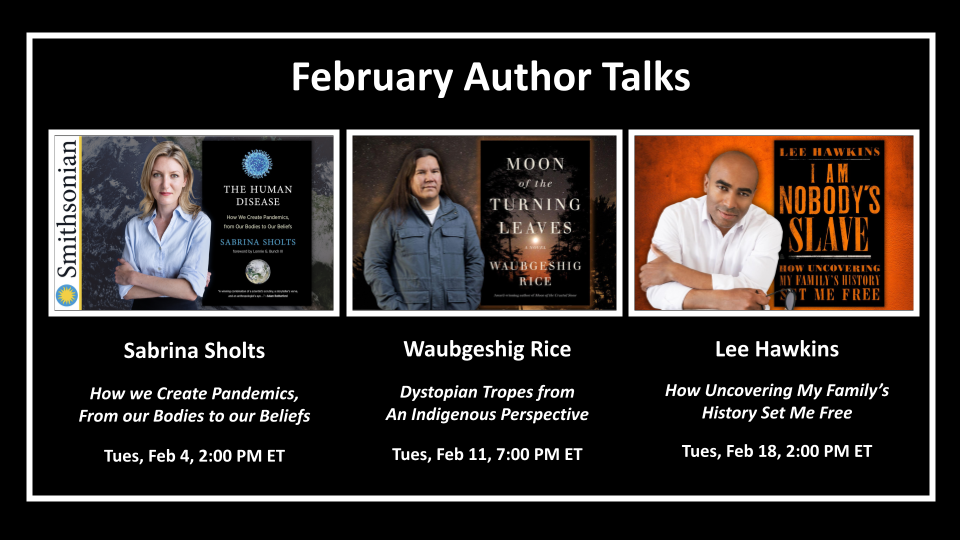 February 2025 Virtual Author Series