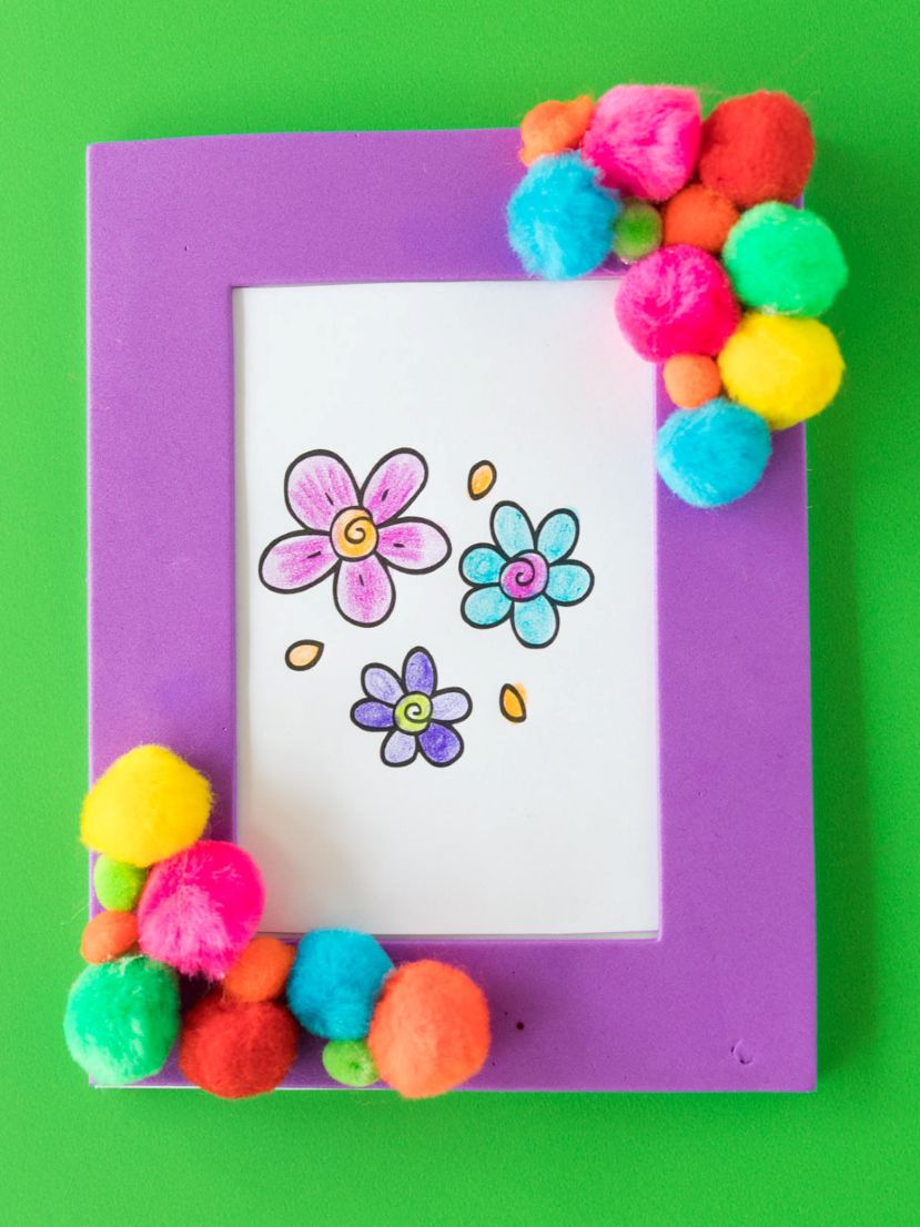 decorated picture frame