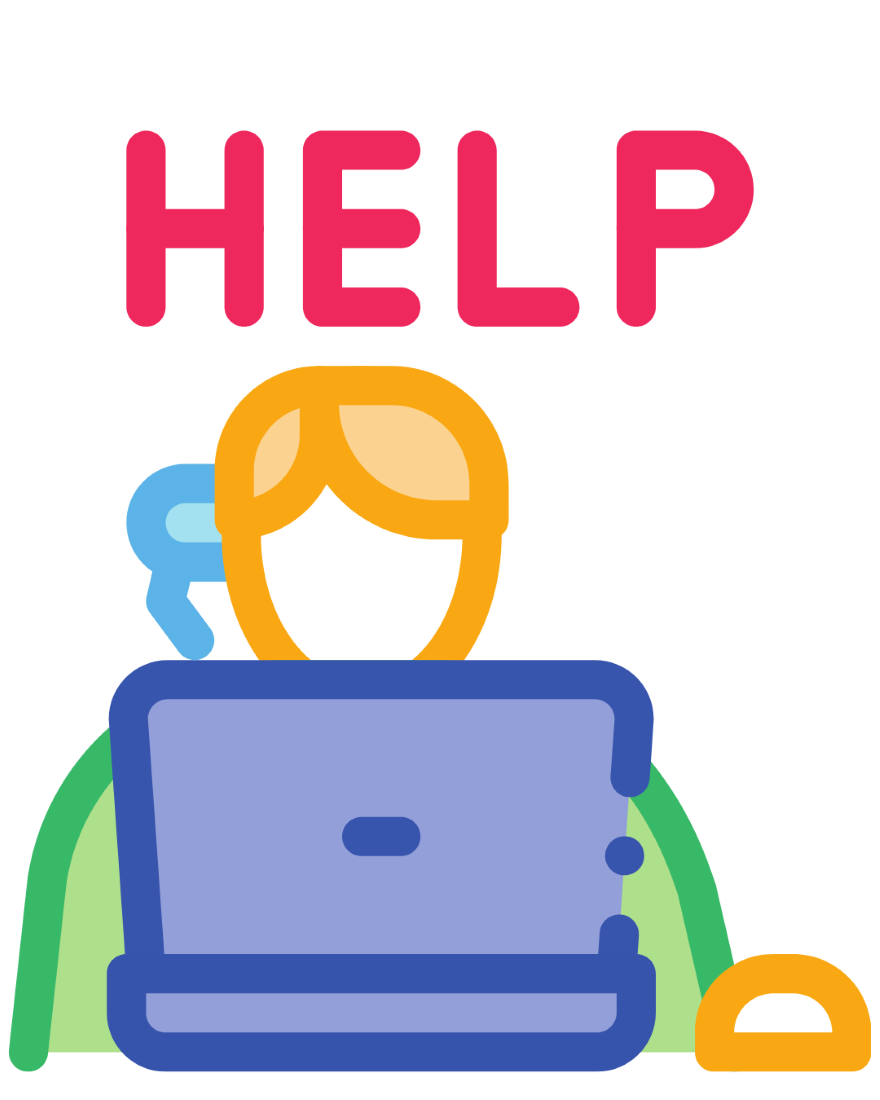 person at a computer