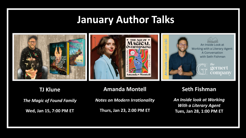 January 2025 Virtual Author Series