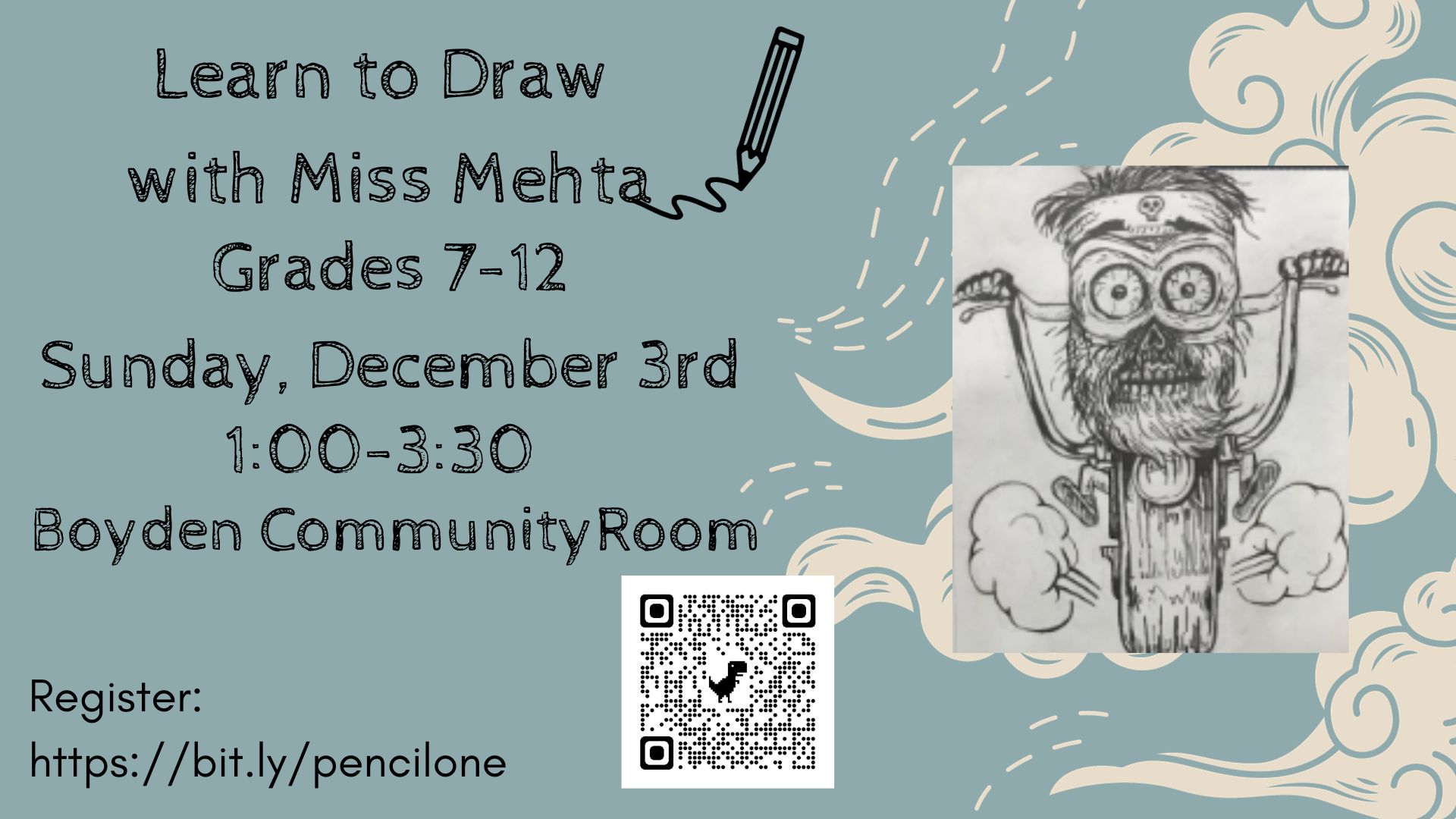 Pencil Sketching Series with Miss Mehta: Session 1