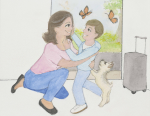 page from the book "Hey Nonni, Love Rowan