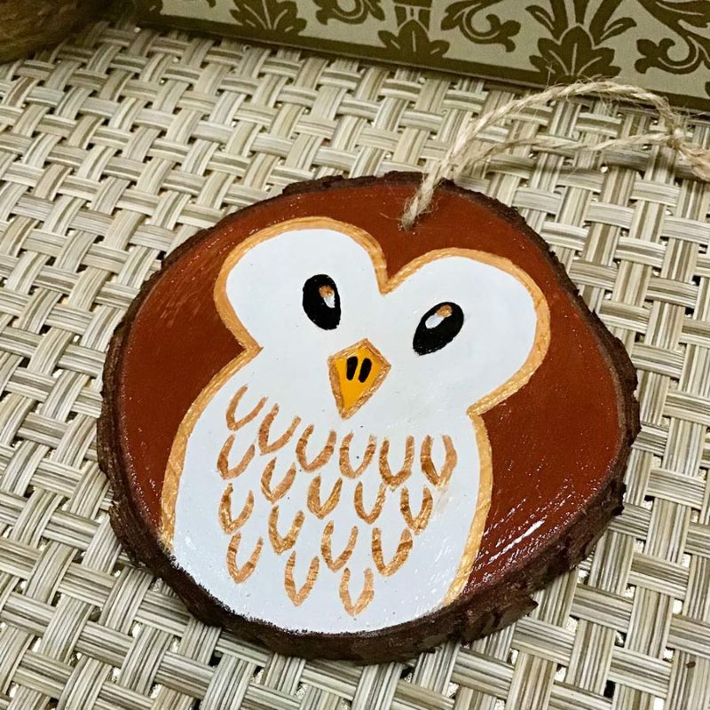 wooden ornament