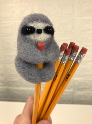 felt pencil holder