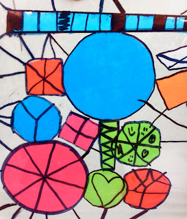 Stained Glass Paper Suncatcher Ages 8-12