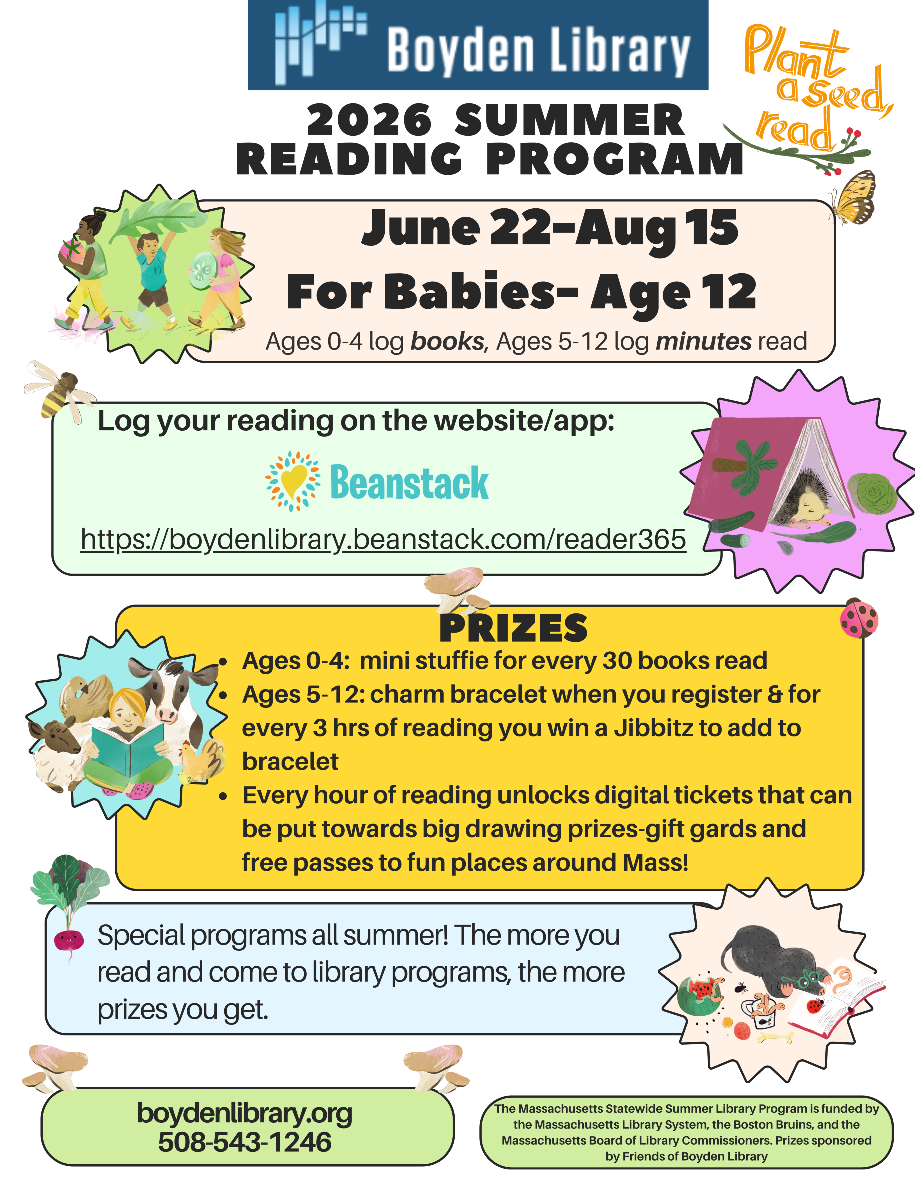 Image of Summer Reading 2026 flyer