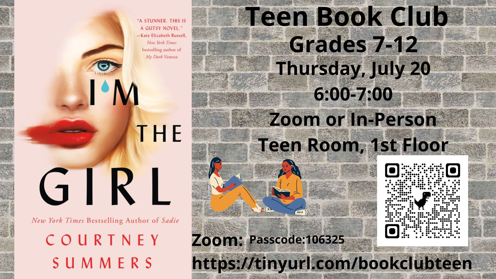 Teen Book Club July 23
