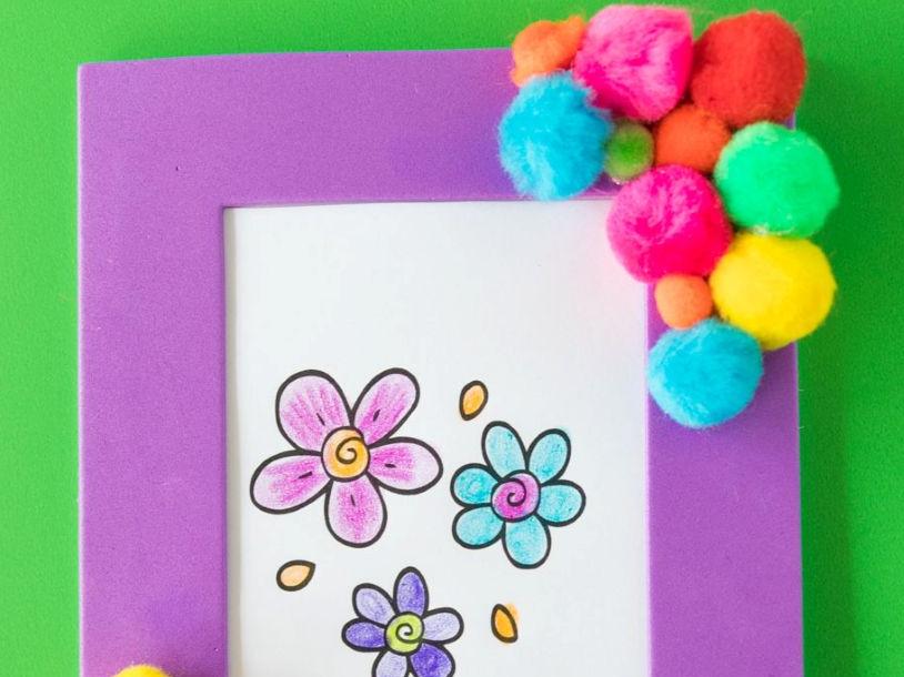 decorated picture frame