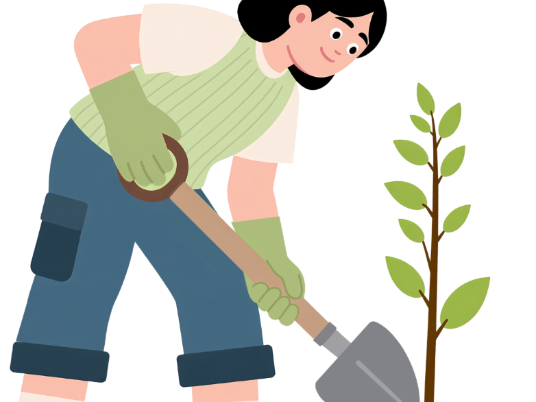 women gardening