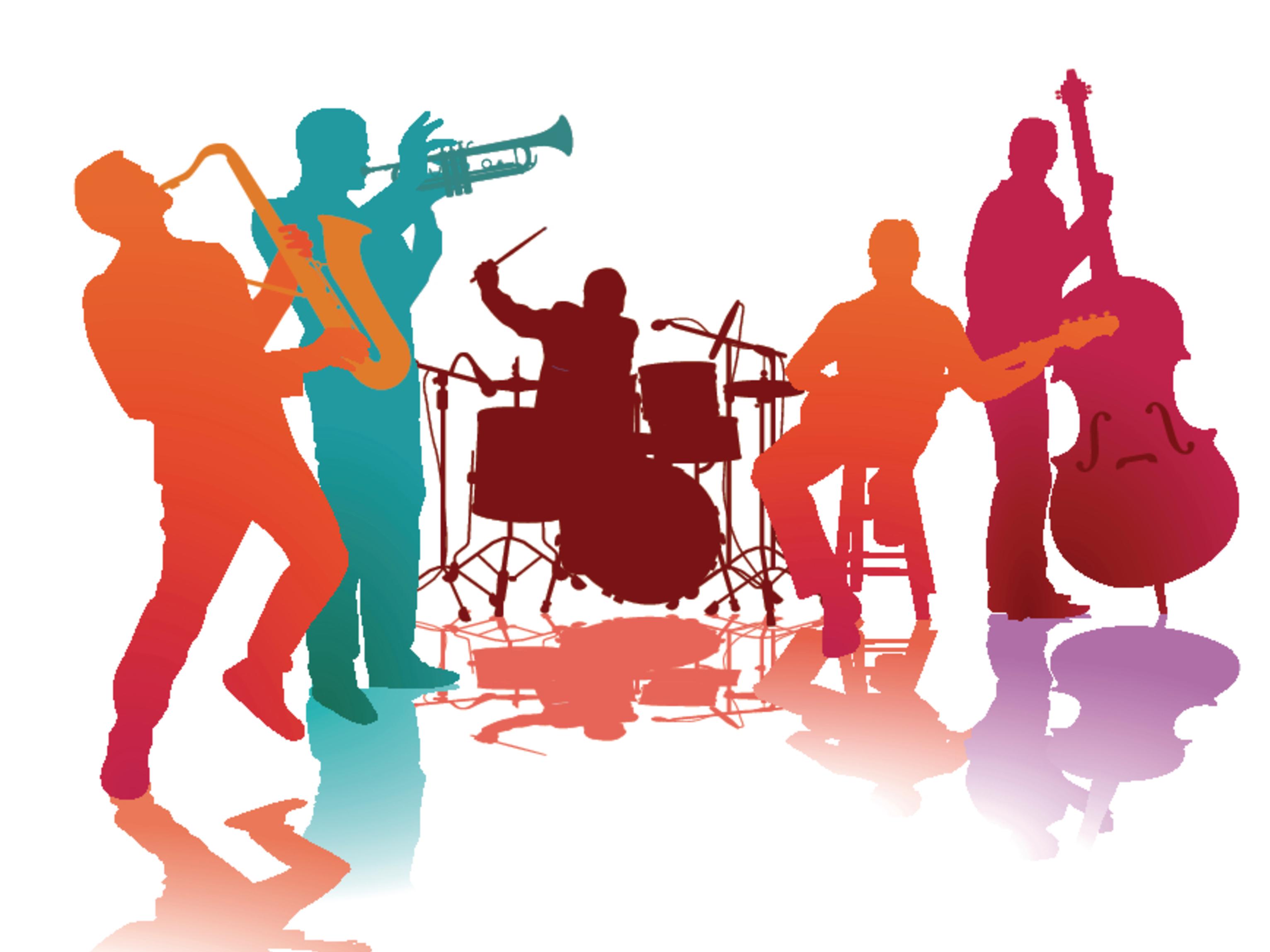 clip art of jazz musicians