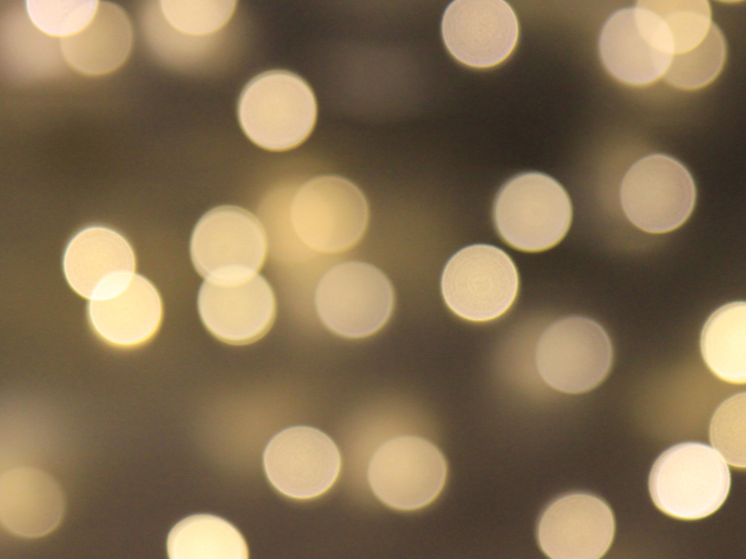 muted photo of lights