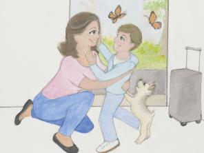 page from the book "Hey Nonni, Love Rowan