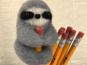 felt pencil holder