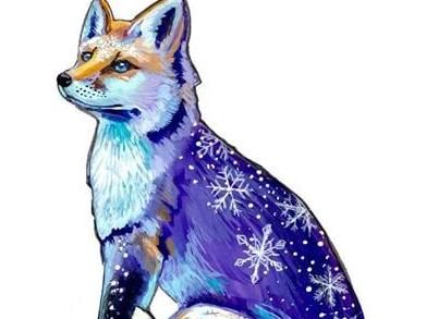 Snowflake the Fox