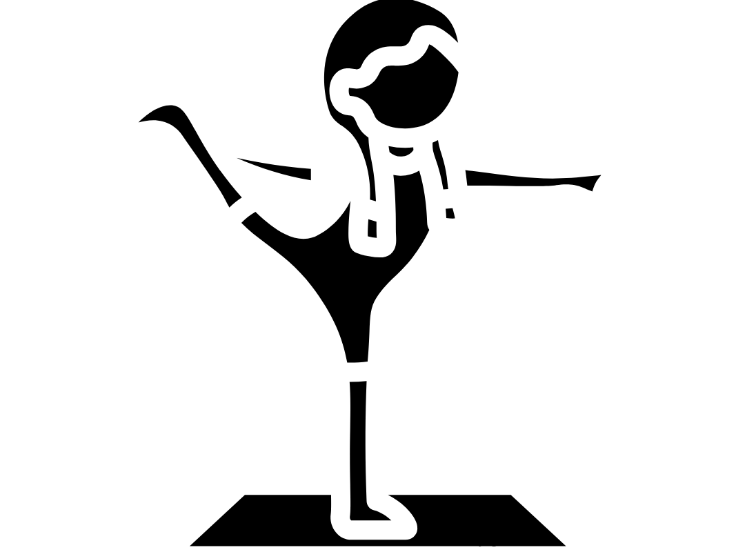 clipart of yoga pose