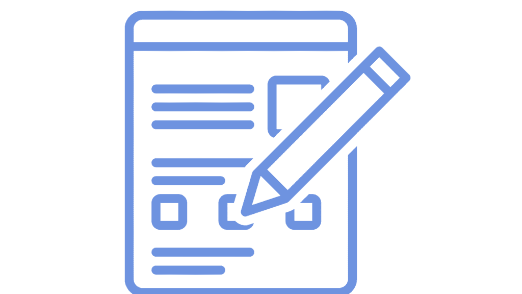 Clip art of forms